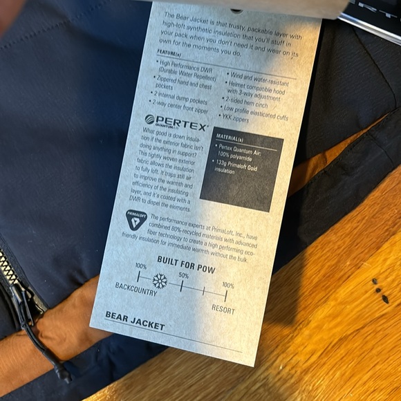 Men’s NWT FlyLow Bear Jacket - helmet compatible - Picture 5 of 10